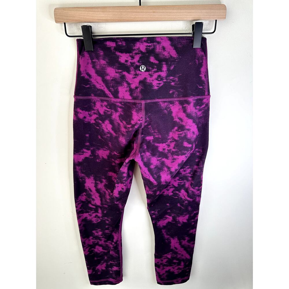 Lululemon Wunder Under Crop II *Full-On Luon (Roll Down)